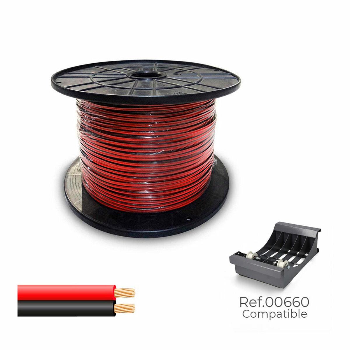 Cable paralelo Sediles Negro Rojo 2 x 1 mm 500 m