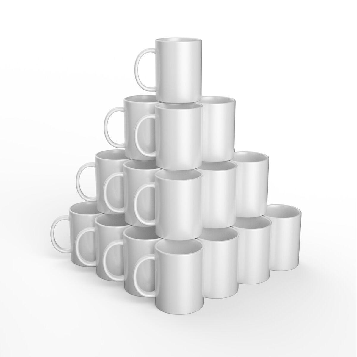 Taza Personalizable para Plotter de corte Cricut 2008945 Blanco (36 Unidades)