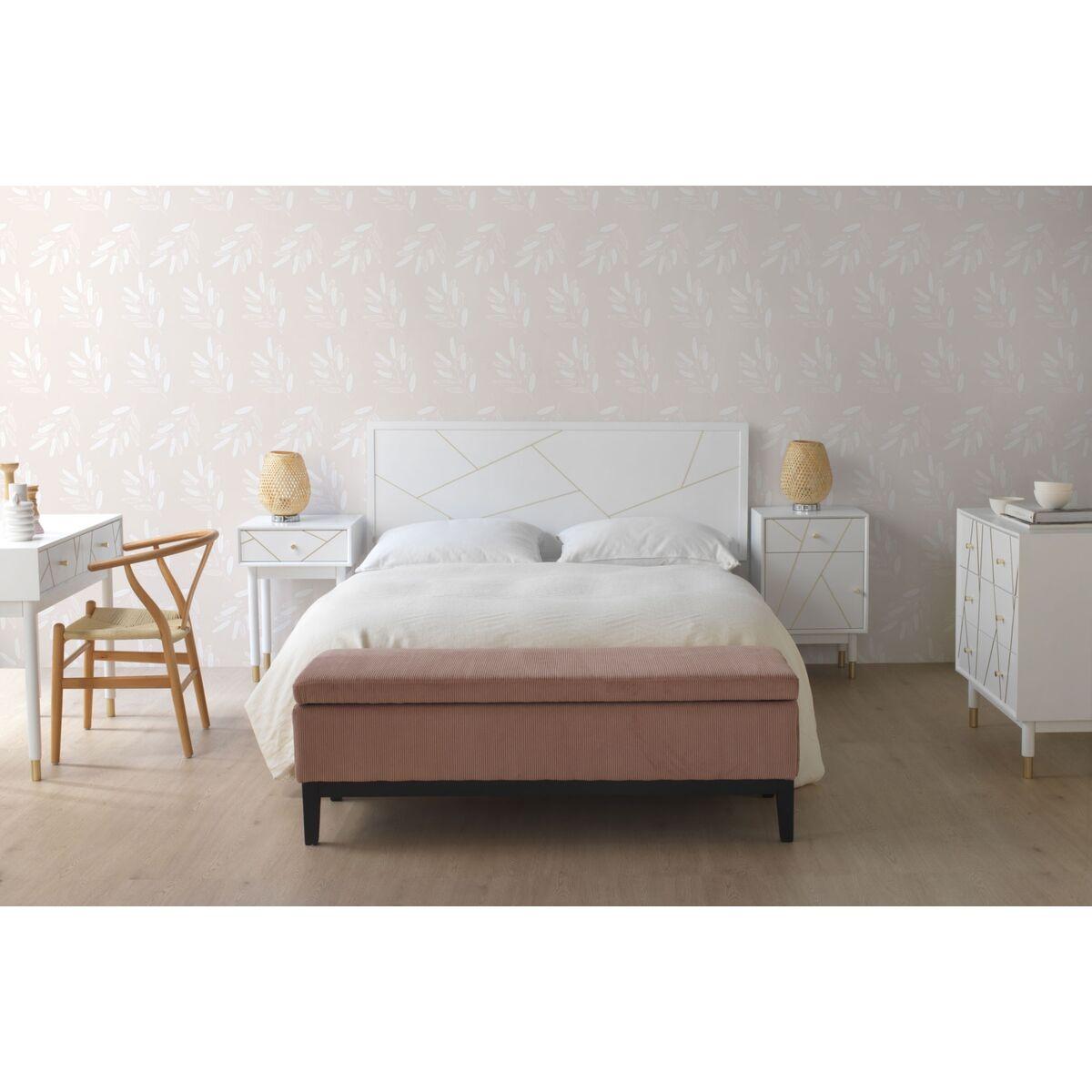 Cabecero de Cama Alexandra House Living Blanco 165 x 60 x 4 cm