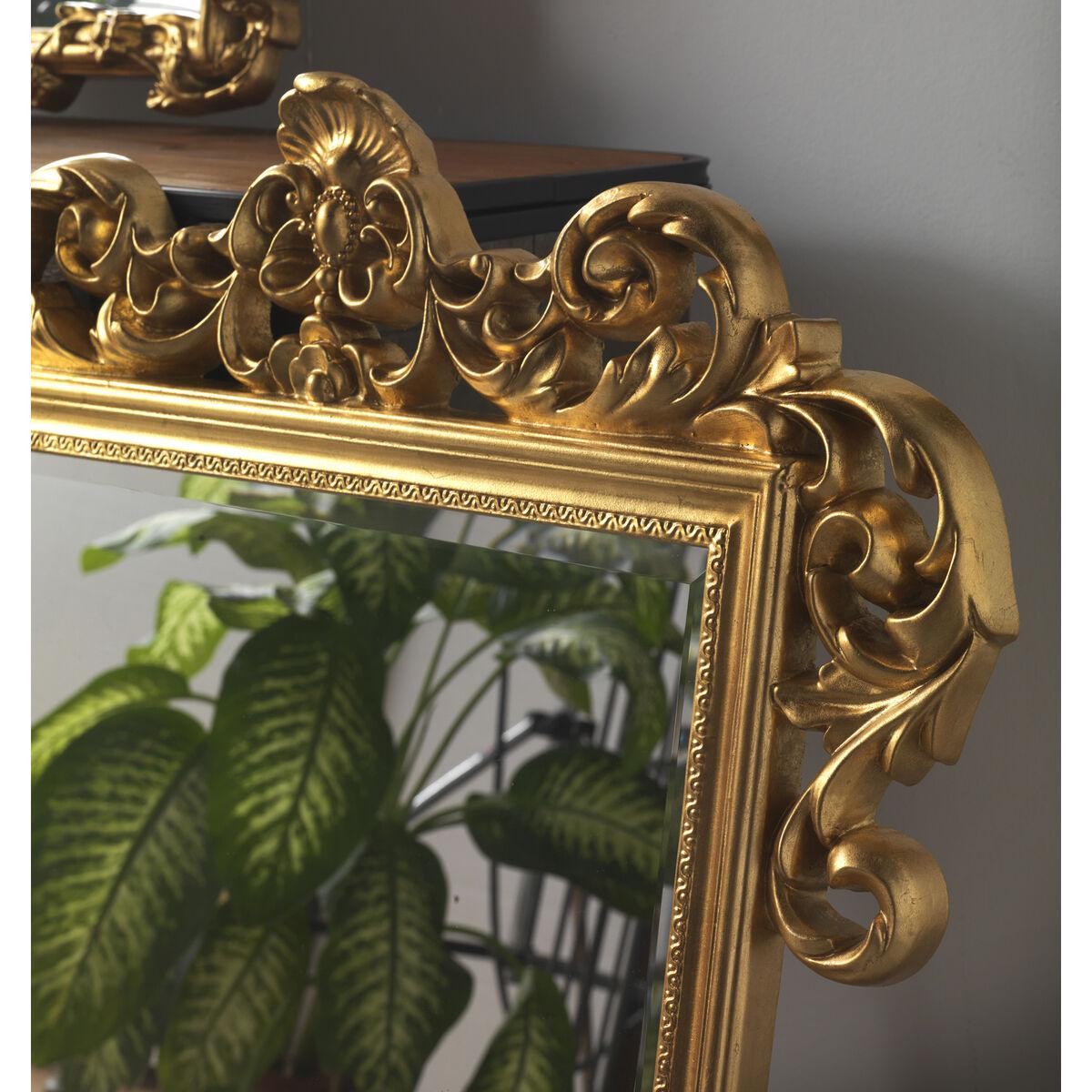 Espejo Colgante Alexandra House Living Dorado 85 x 68 x 6 cm