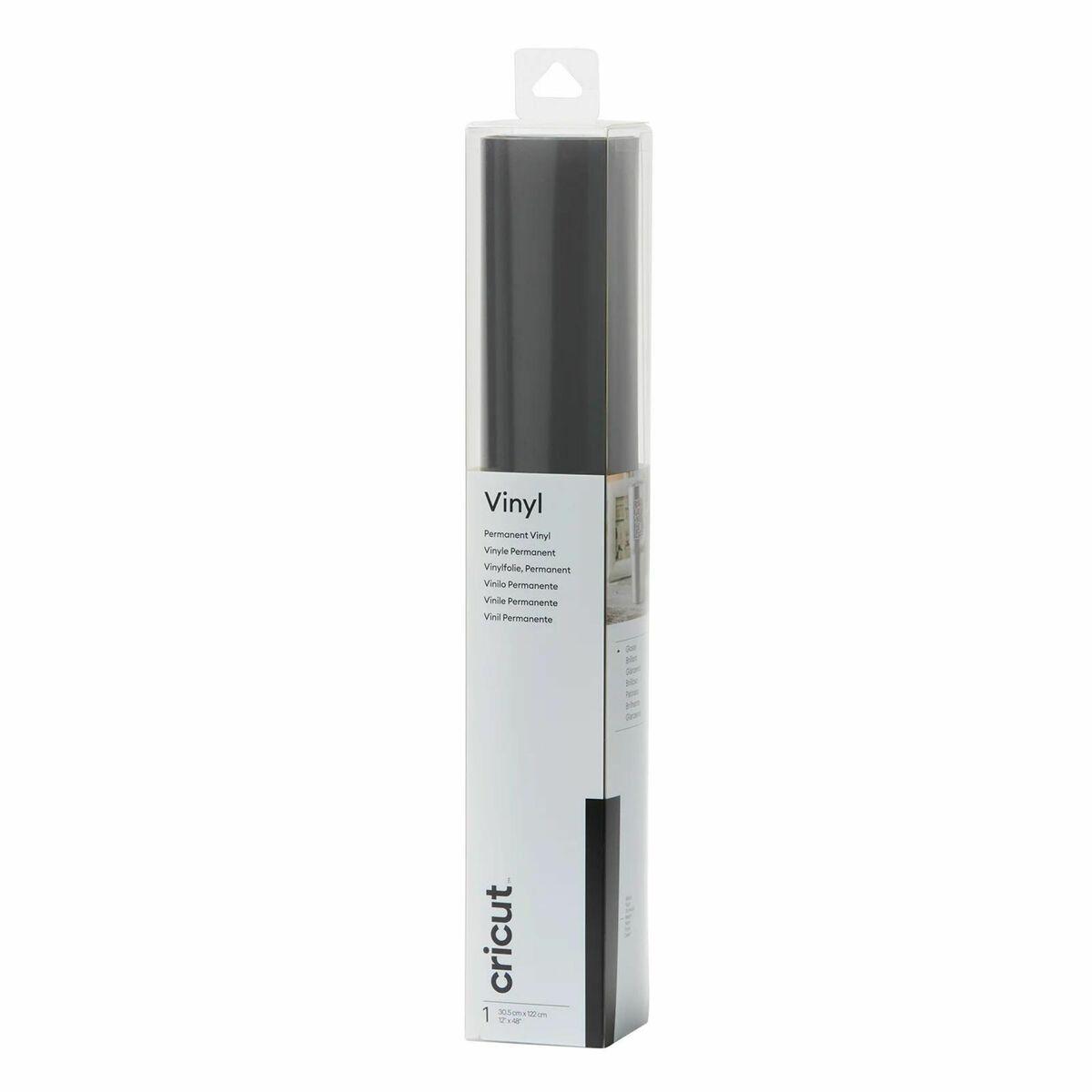Vinilo Permanente para Plotter de corte Cricut P.Vnl Negro