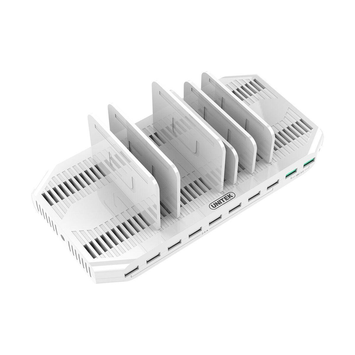 Cargador de Baterías Unitek Y-2190A Blanco (1 unidad)