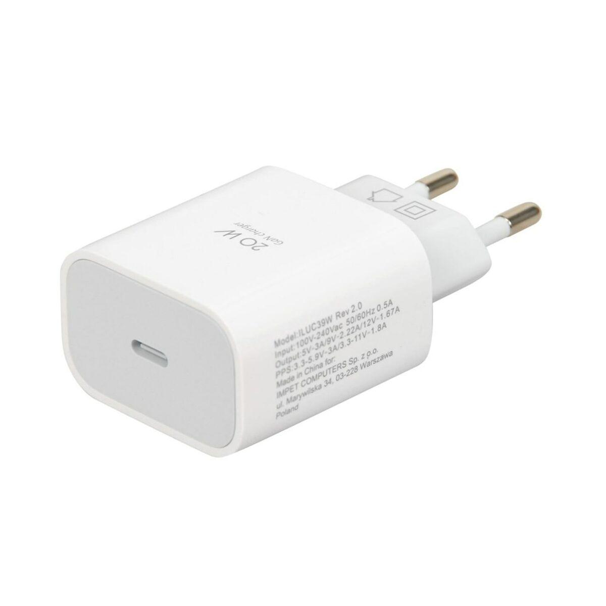 Cargador de Pared Ibox ILUC39W Blanco 20 W (1 unidad)