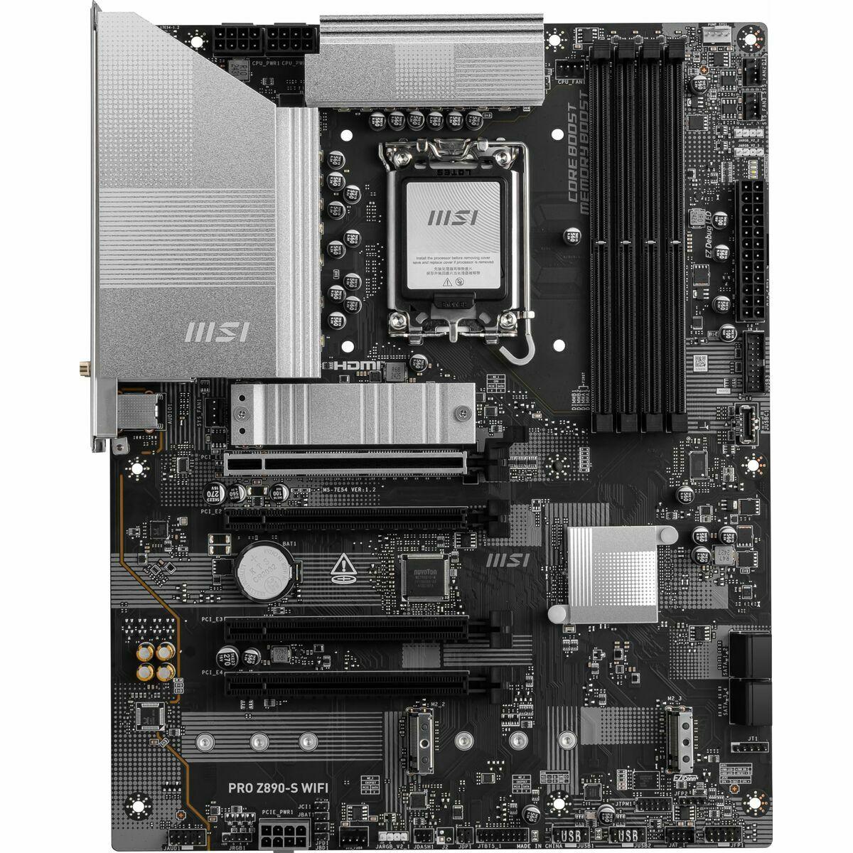 Placa Base MSI PRO Z890-S WIFI 256 GB Negro