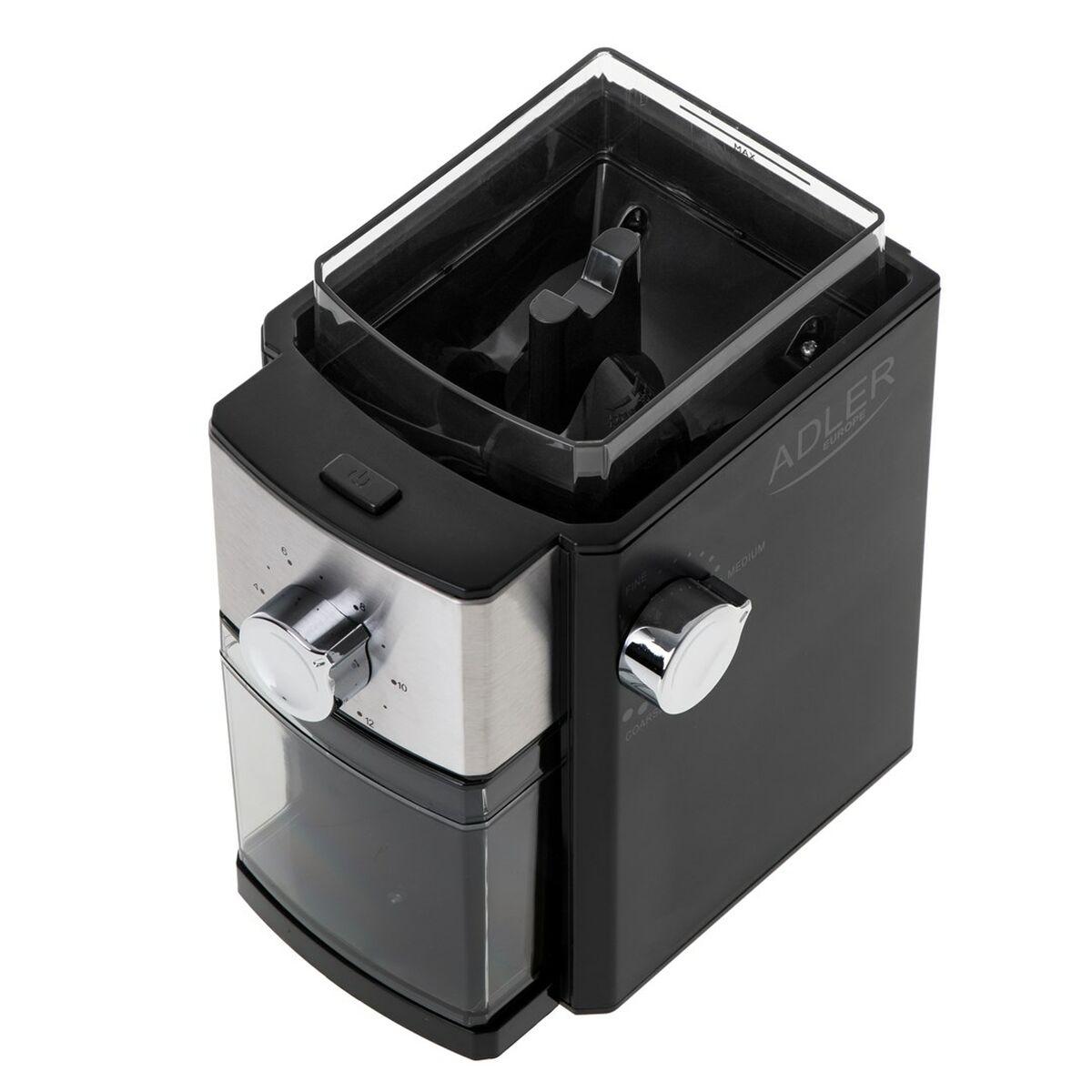Molinillo Eléctrico Adler AD 4448 Negro Plateado 150 W 300 W 250 g
