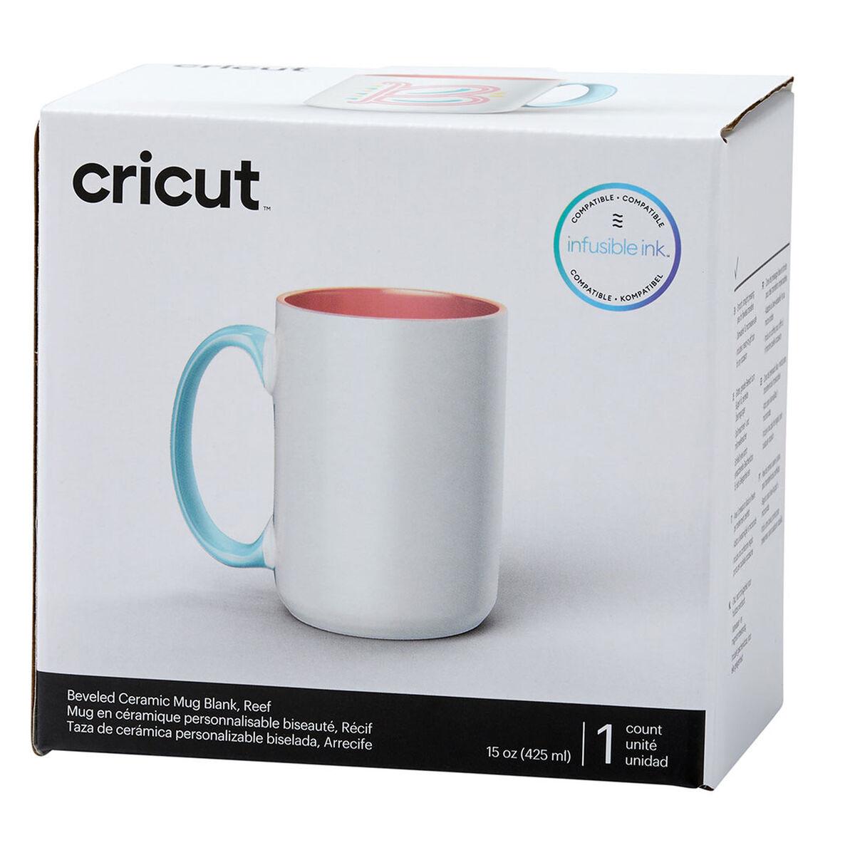 Taza Personalizable para Plotter de corte Cricut BEV CERAMIC Cerámica 425 ml