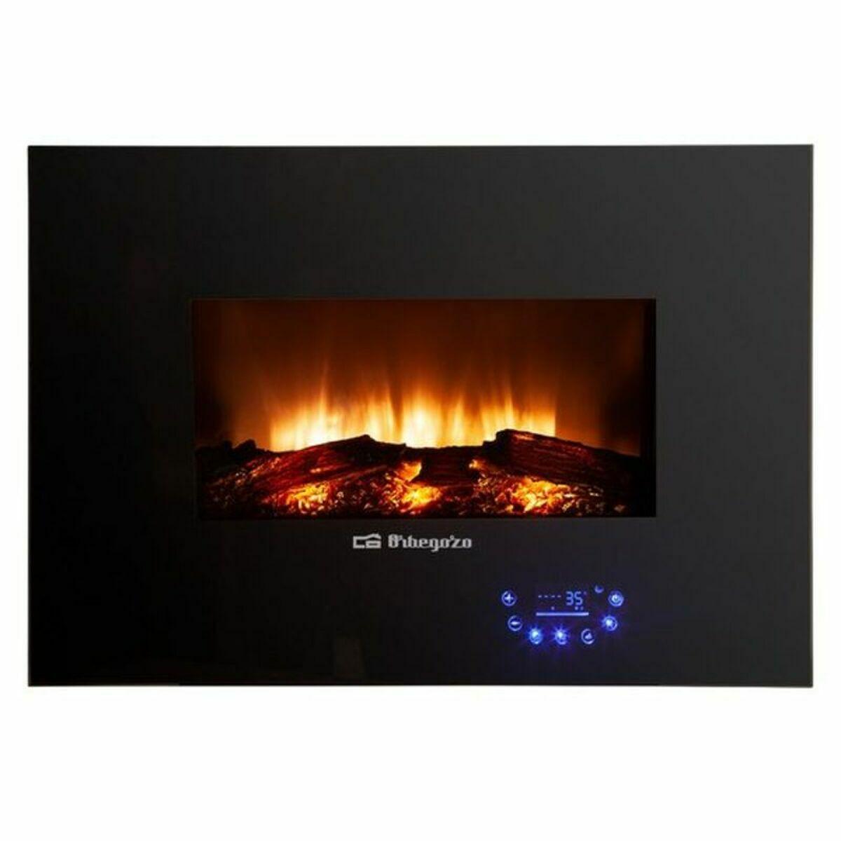 Chimenea Eléctrica Decorativa de Pared Orbegozo CM 8000