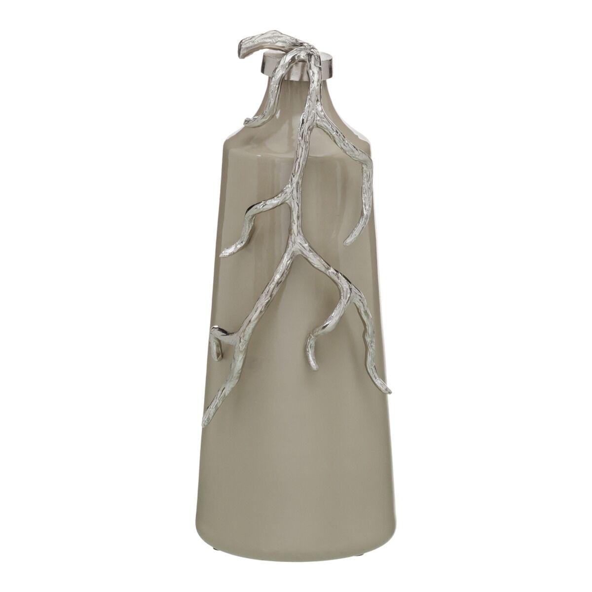 Botella Beige Plateado 17 x 16 x 44 cm Decorativa