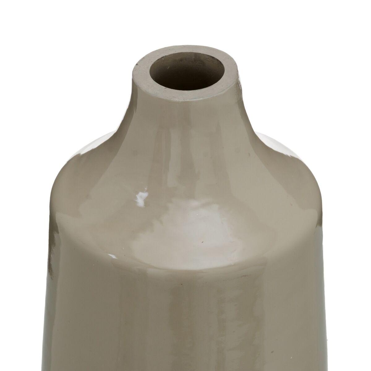 Botella Beige Plateado 17 x 16 x 44 cm Decorativa