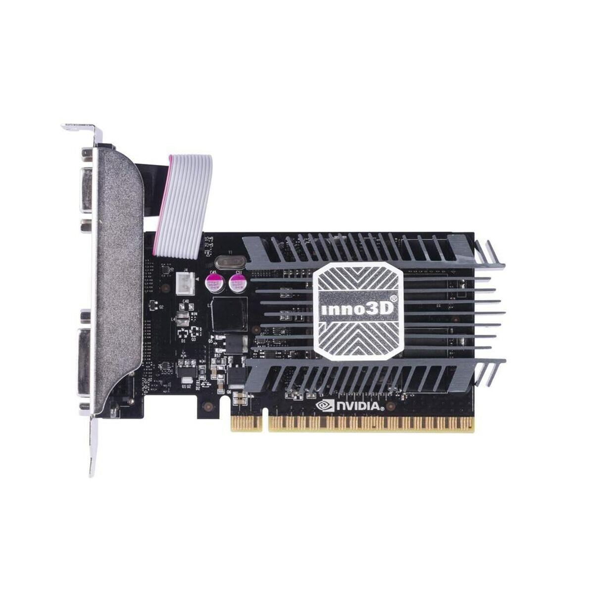 Tarjeta Gráfica INNO3D N730-1SDV-E3BX NVIDIA GeForce GT 730 2 GB GDDR3