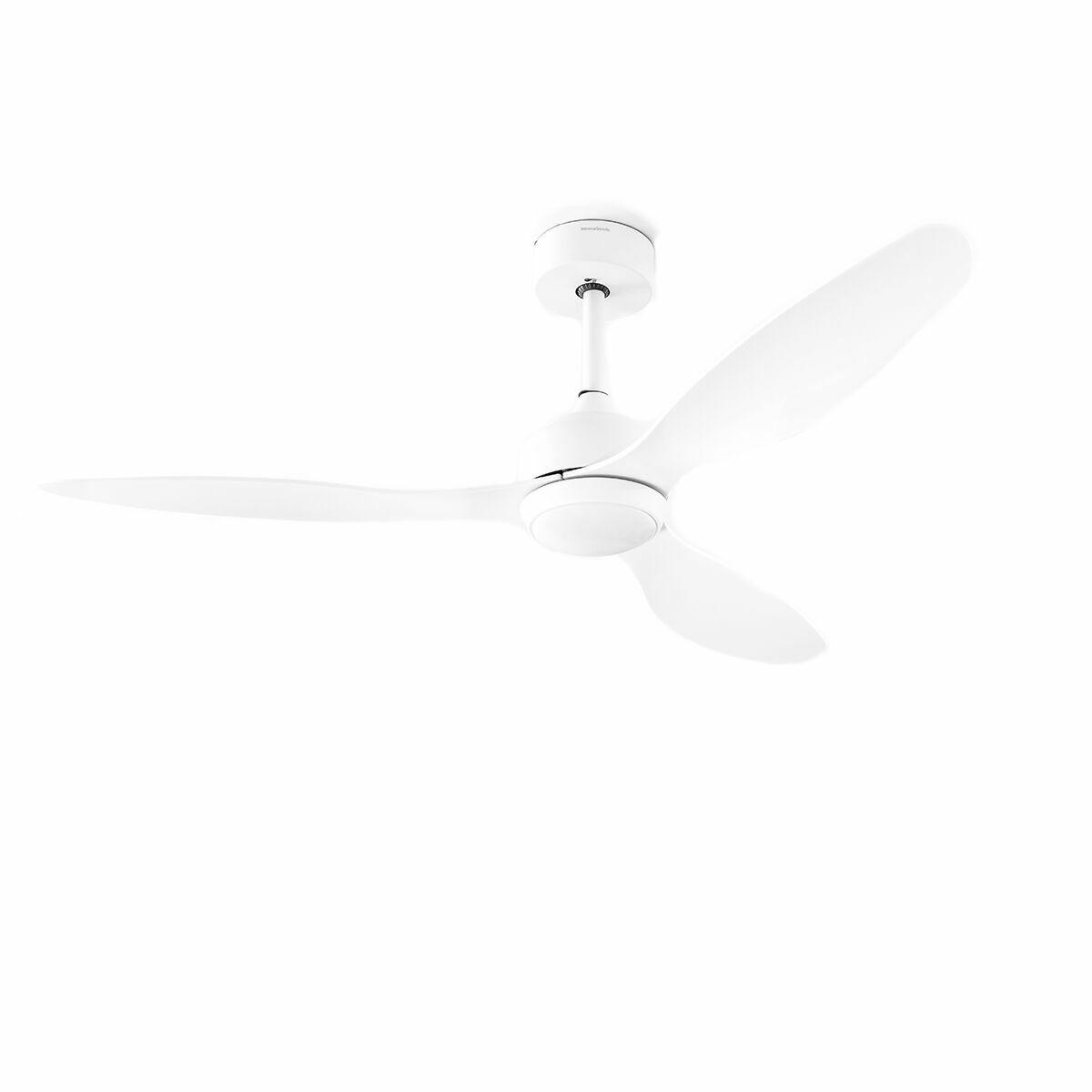 Ventilador de Techo con Luz Flaled InnovaGoods Blanco 36 W 52