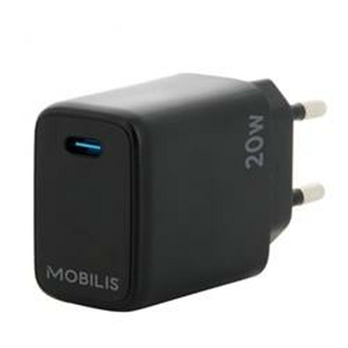 Cargador portátil Mobilis 001361 Negro 20 W