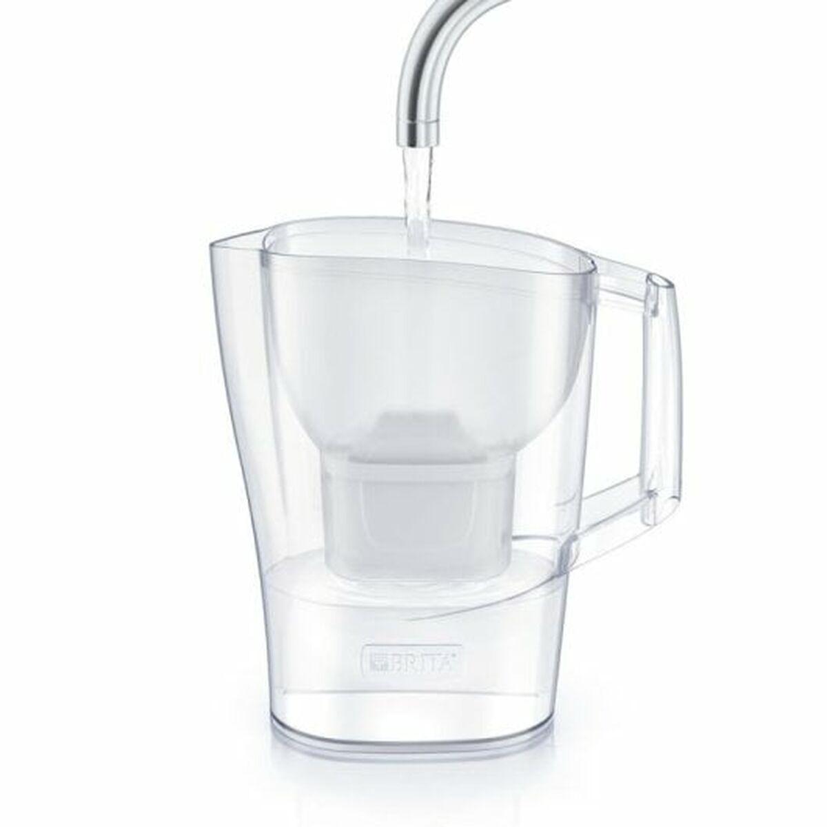 Jarra Filtrante Brita ALUNA Blanco Transparente Plástico 2,4 L