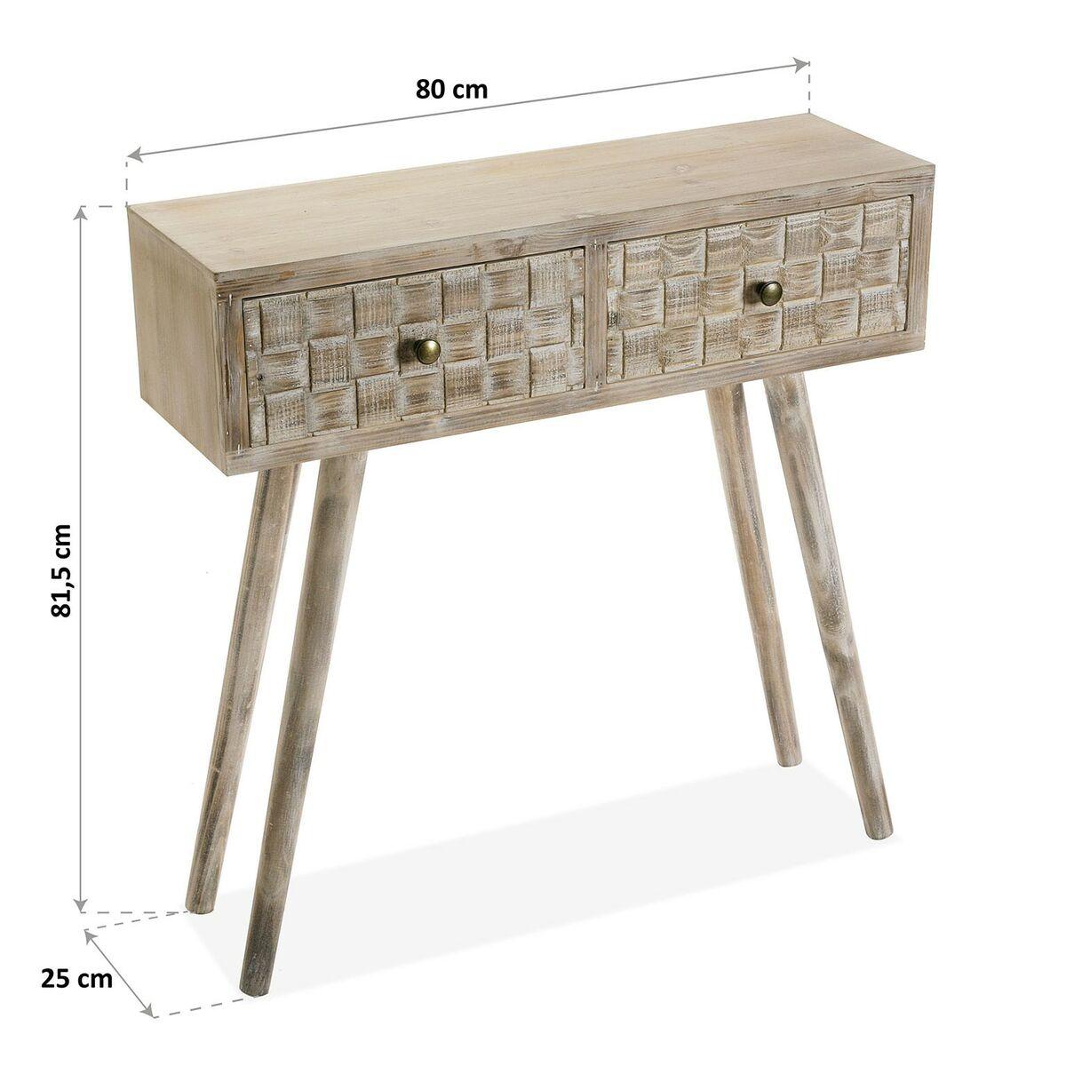 Consola Versa Anish 25 x 81,5 x 80 cm