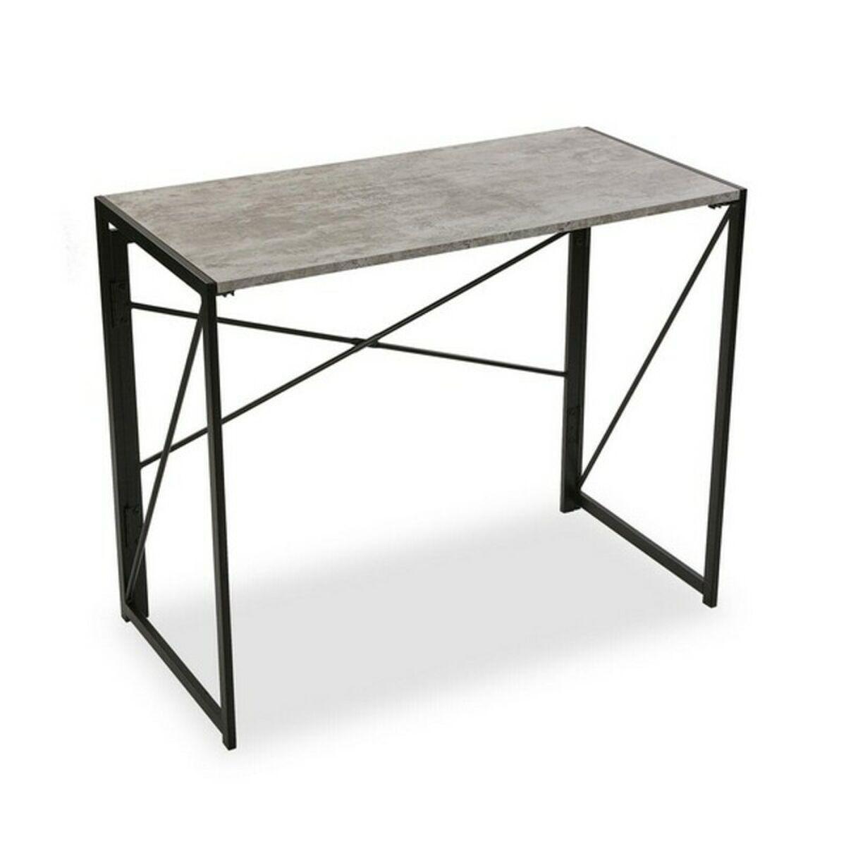 Escritorio Versa Jack         Gris Madera Metal 45 x 74 x 90 cm