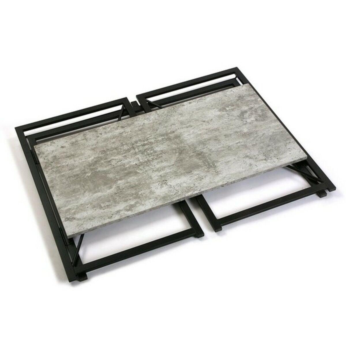 Escritorio Versa Jack         Gris Madera Metal 45 x 74 x 90 cm