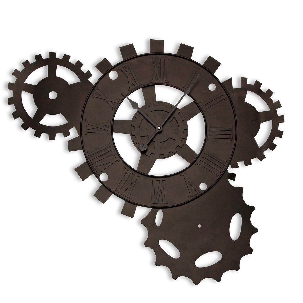 Reloj de Pared Versa Volga Metal 4,3 x 71 x 51 cm