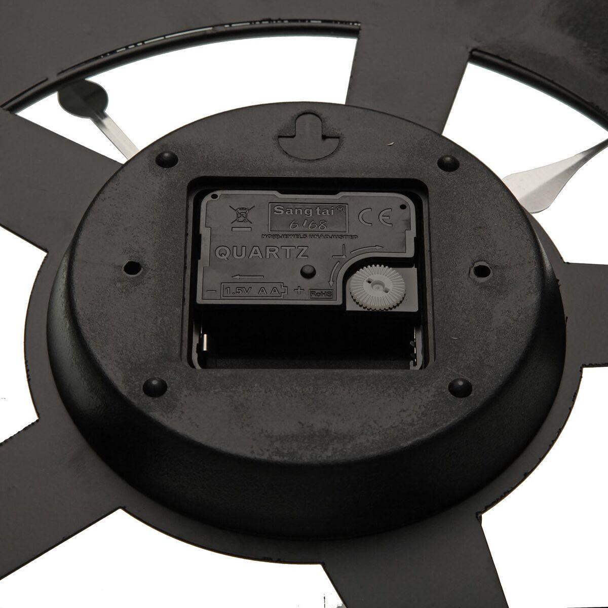 Reloj de Pared Versa Volga Metal 4,3 x 71 x 51 cm