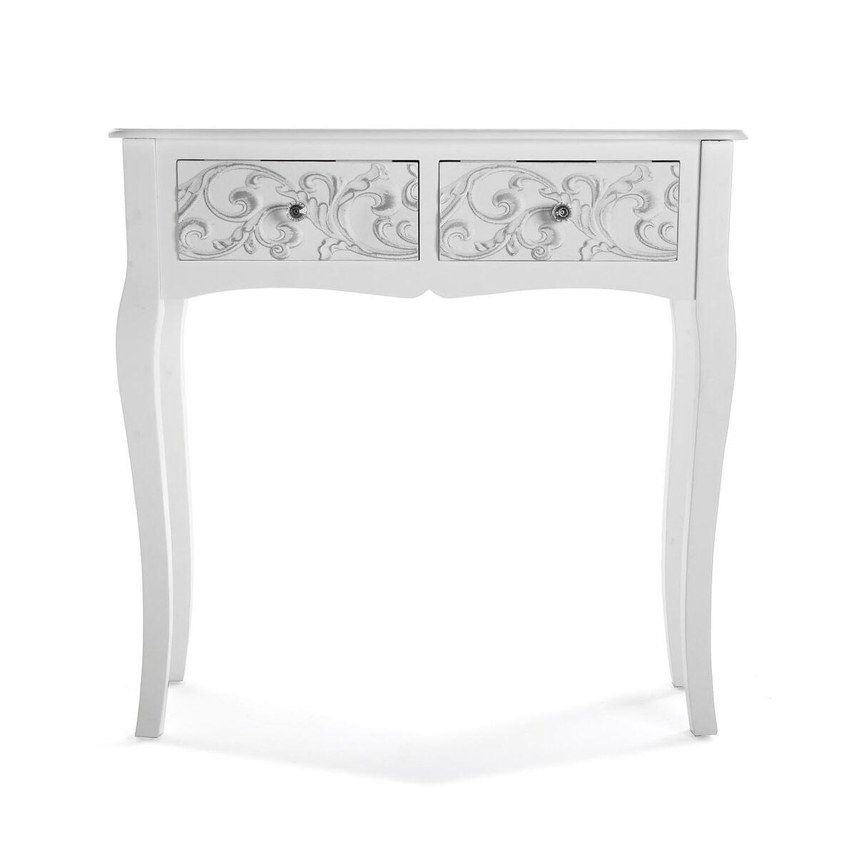 Recibidor con 2 Cajones Versa Anjali         25 x 80 x 80 cm