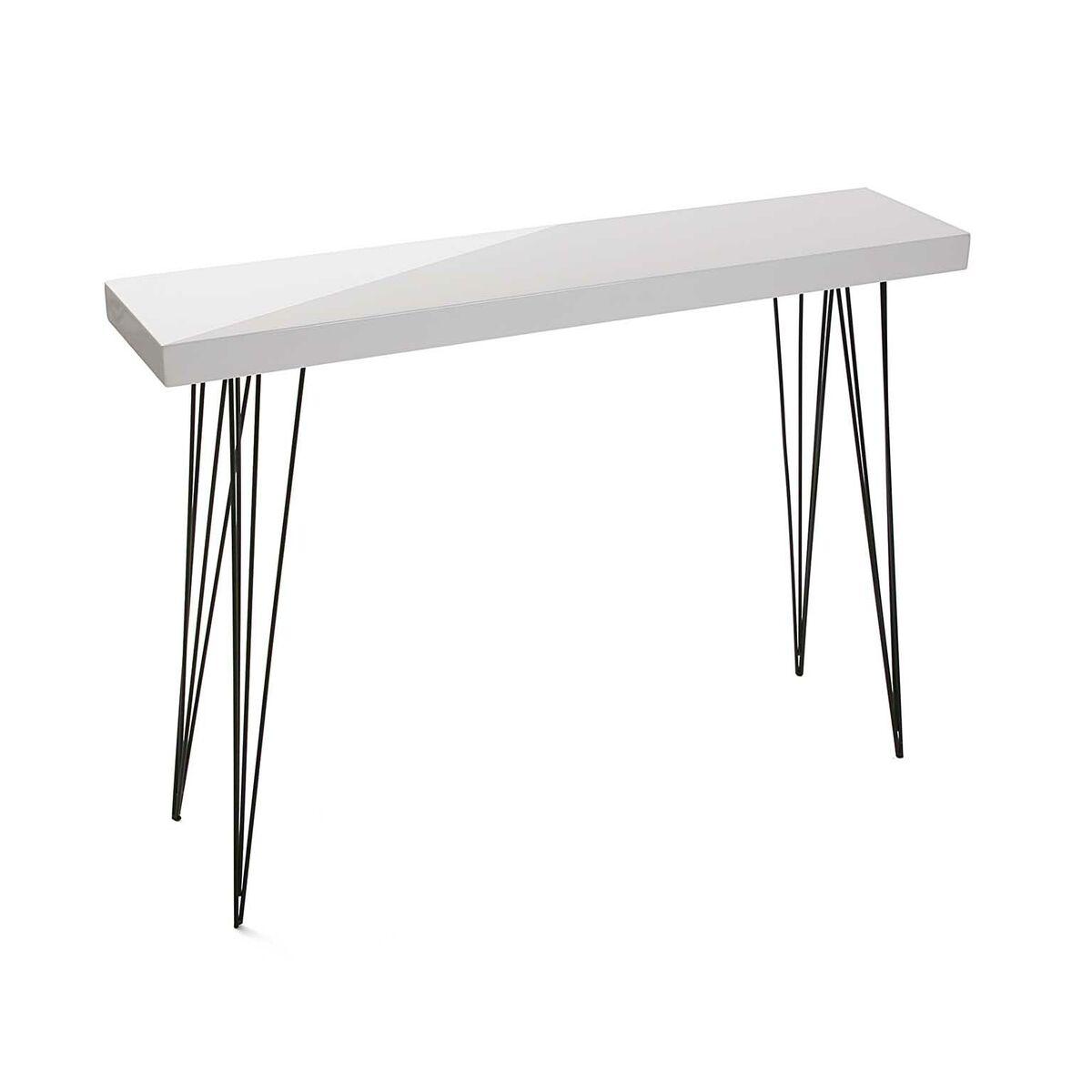 Consola Versa Dallas         Blanco 25 x 80 x 110 cm