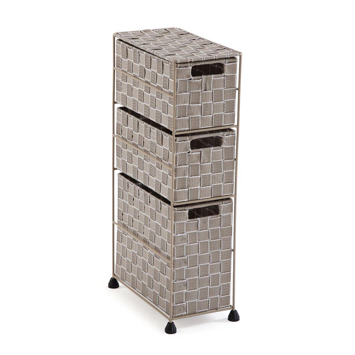 Estantería de Baño Versa Beige 28 x 57 x 15,5 cm