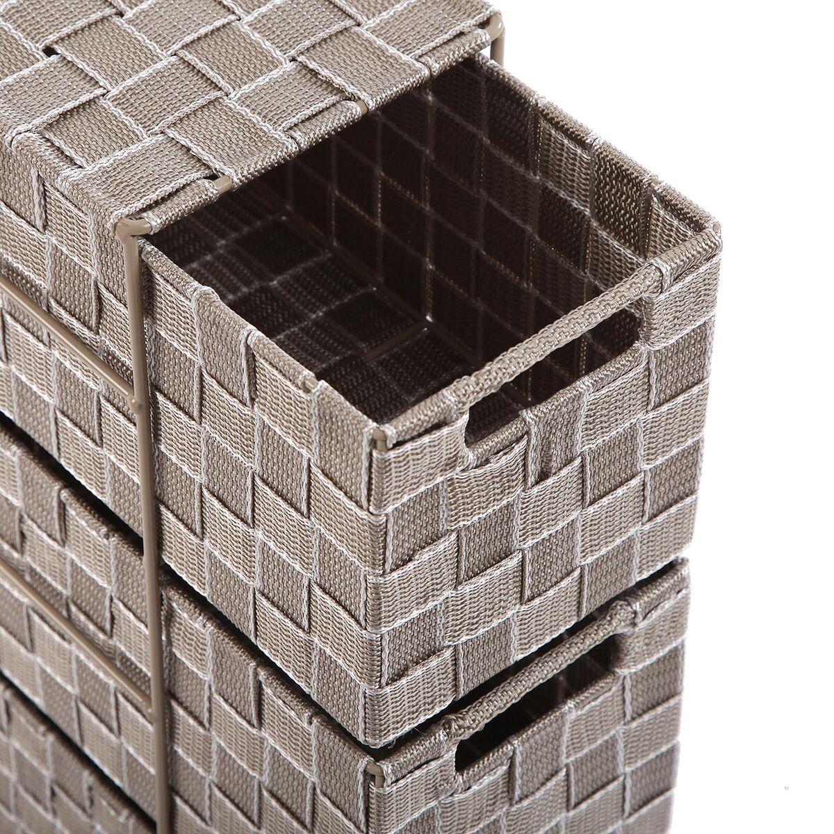 Estantería de Baño Versa Beige 28 x 57 x 15,5 cm