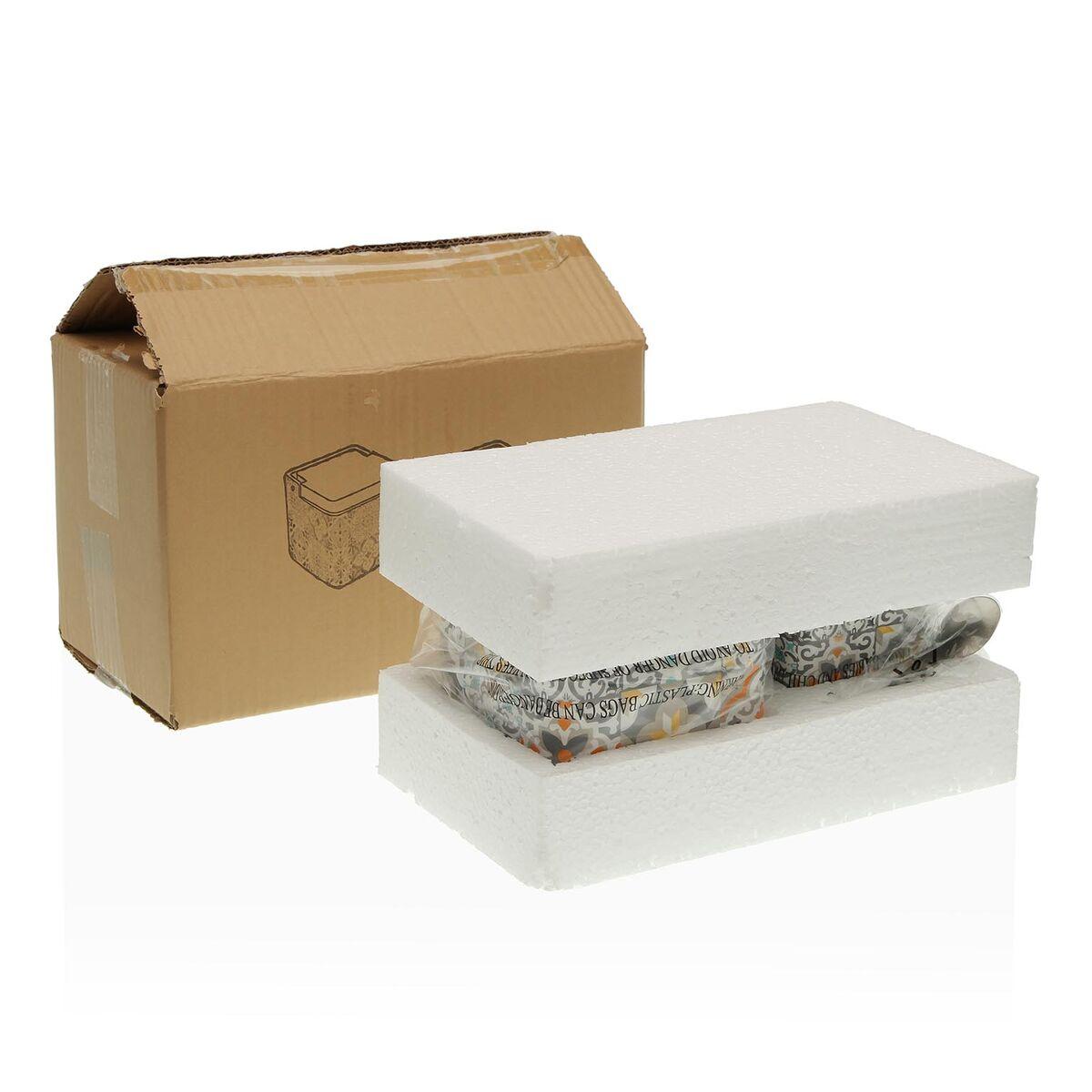 Set de Cocina Versa Alfama Cerámica 11,8 x 11,2 x 11,7 cm Salero Azucarero