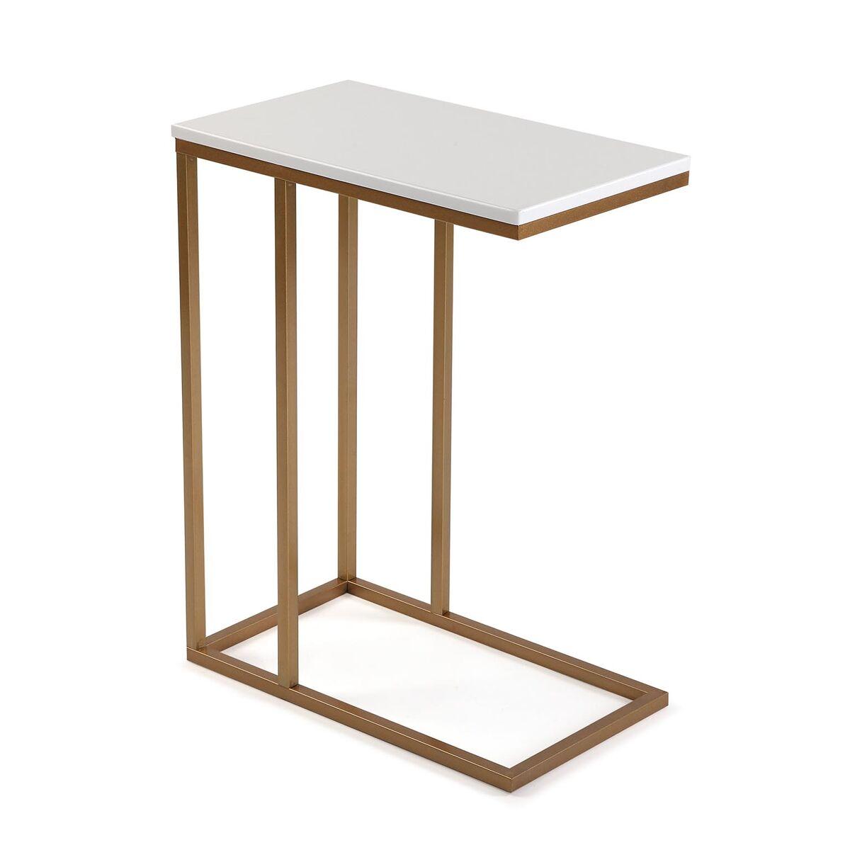 Mesa auxiliar Versa         Dorado 26 x 61 x 46 cm