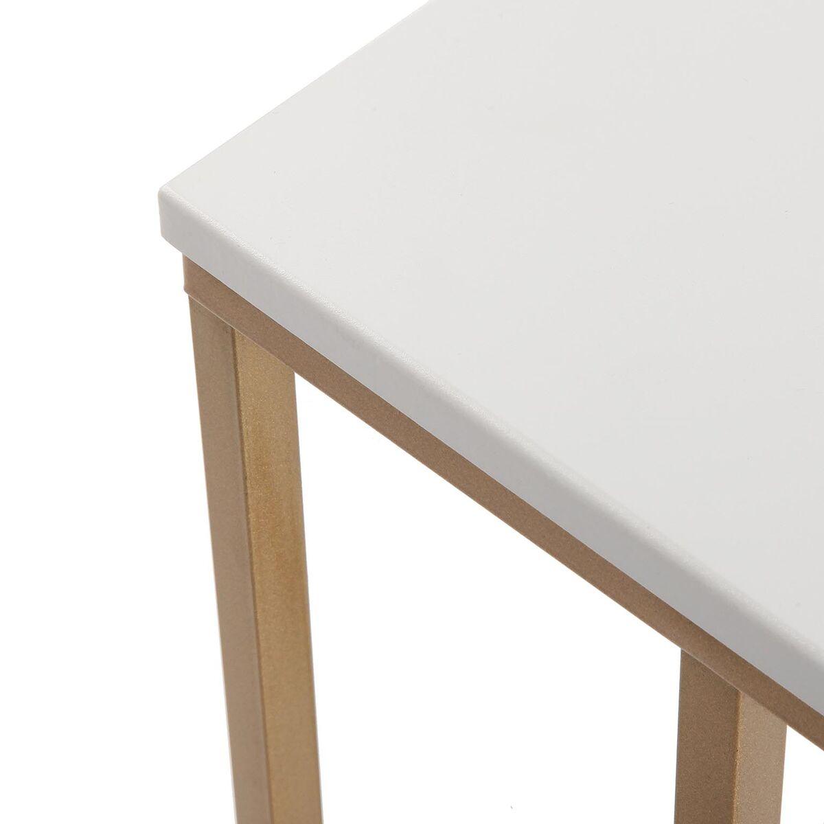 Mesa auxiliar Versa         Dorado 26 x 61 x 46 cm