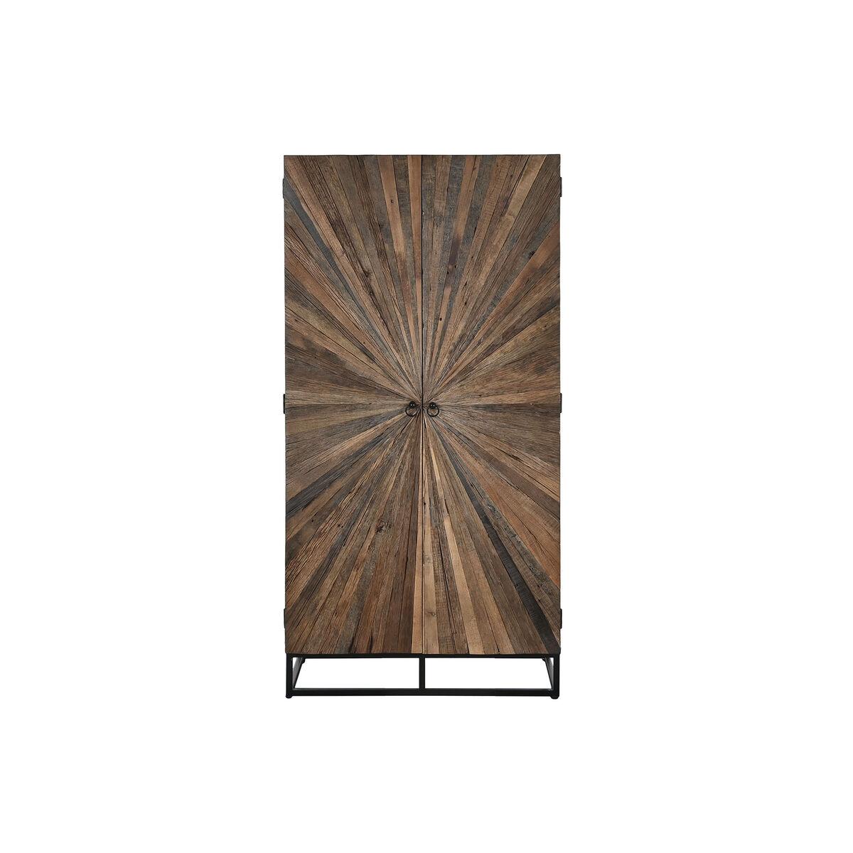 Armario Home ESPRIT Natural Madera Reciclada 45 x 90 x 180 cm