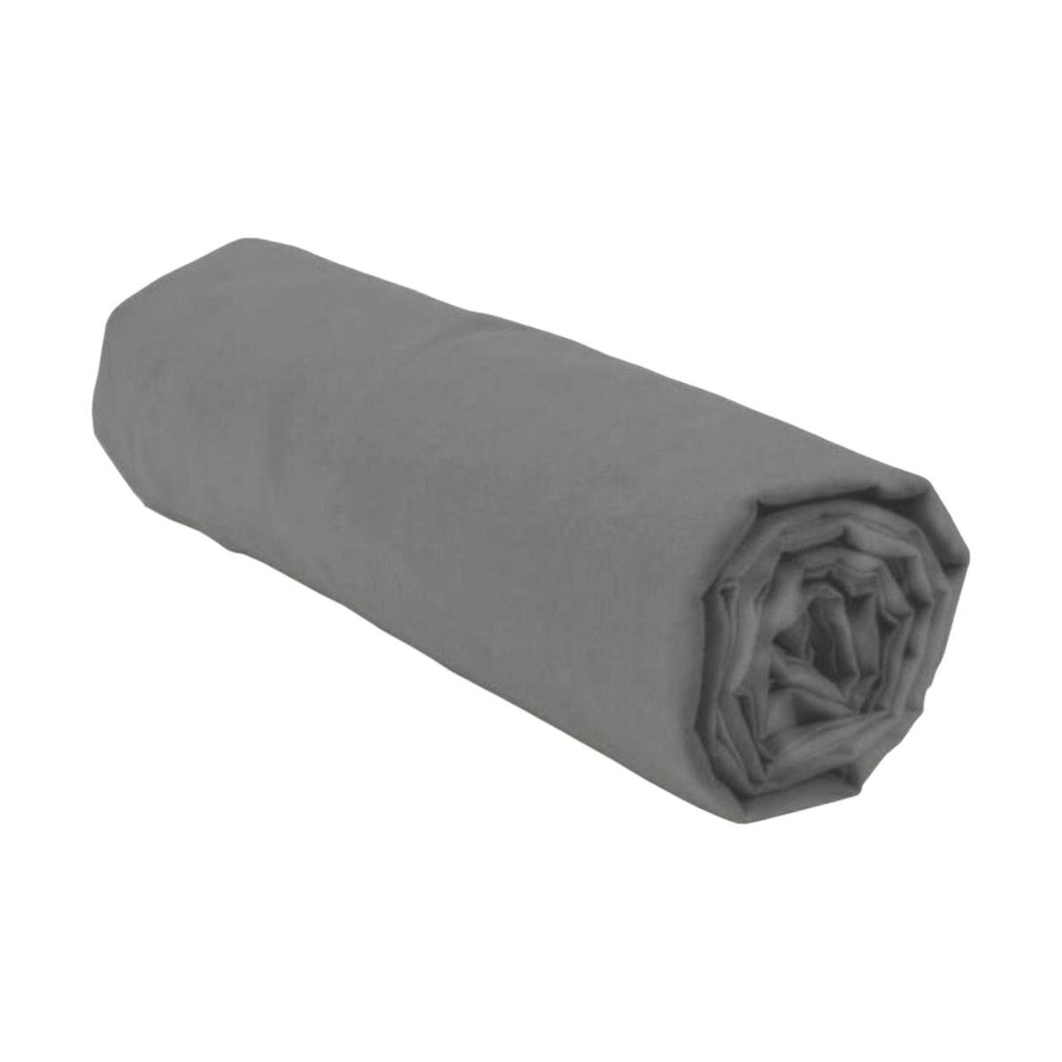 Sábana Bajera Ajustable HOME LINGE PASSION HP71774 Gris Antracita 180 x 200 + 30 cm