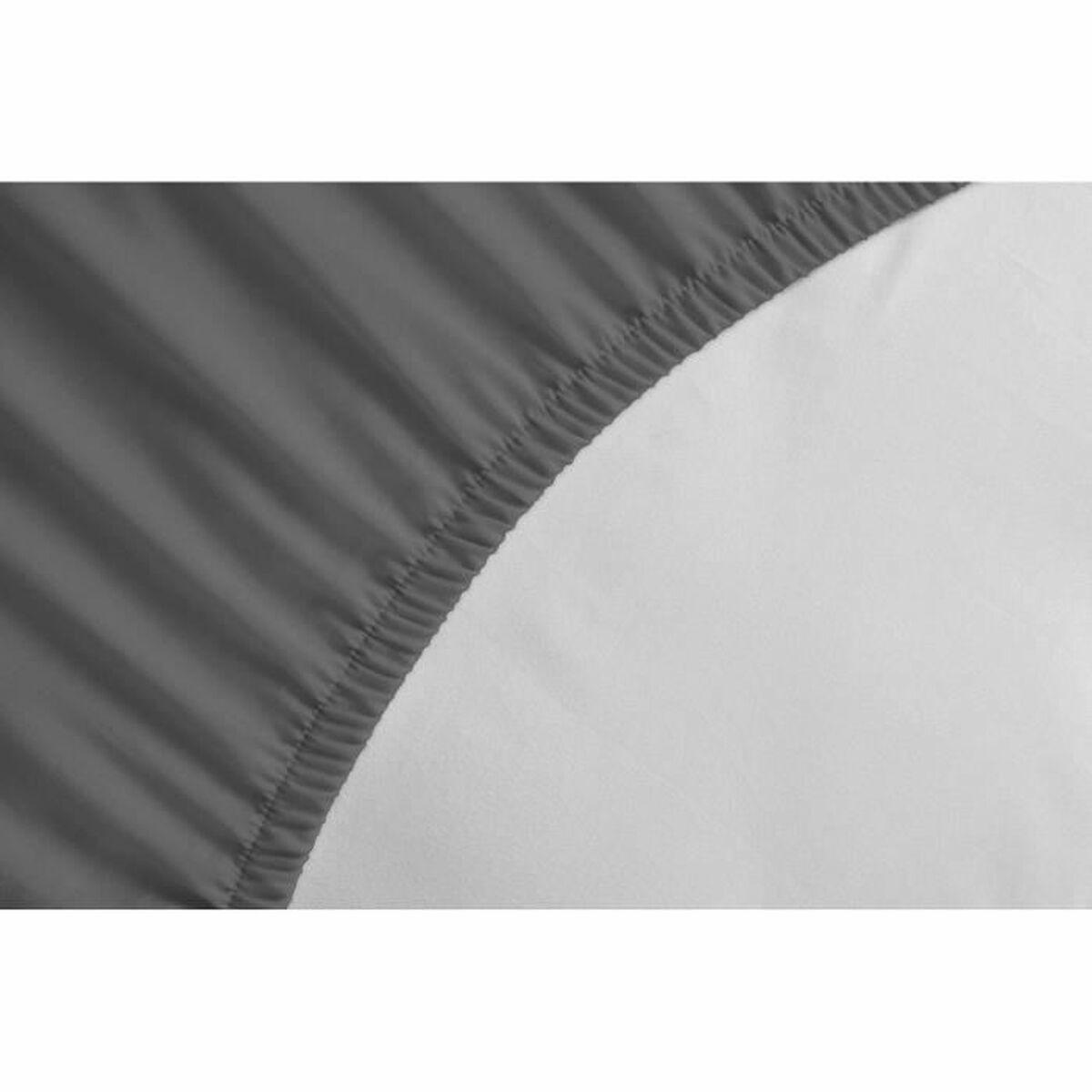 Sábana Bajera Ajustable HOME LINGE PASSION HP71774 Gris Antracita 180 x 200 + 30 cm