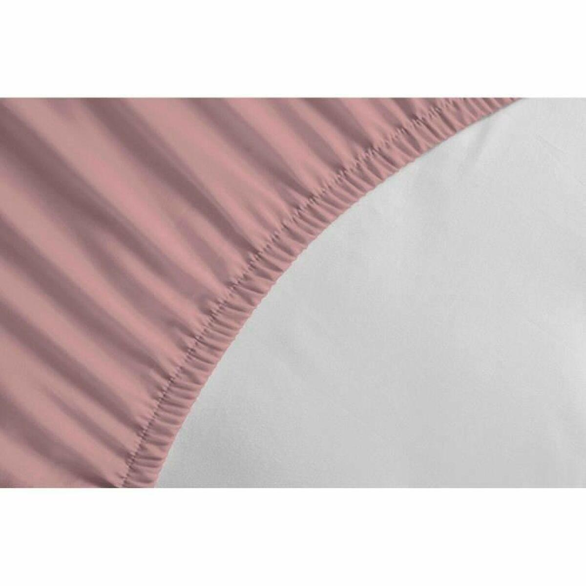 Sábana Bajera Ajustable Lovely Home LH71626 Rosa Rose 180 x 200 + 30 cm