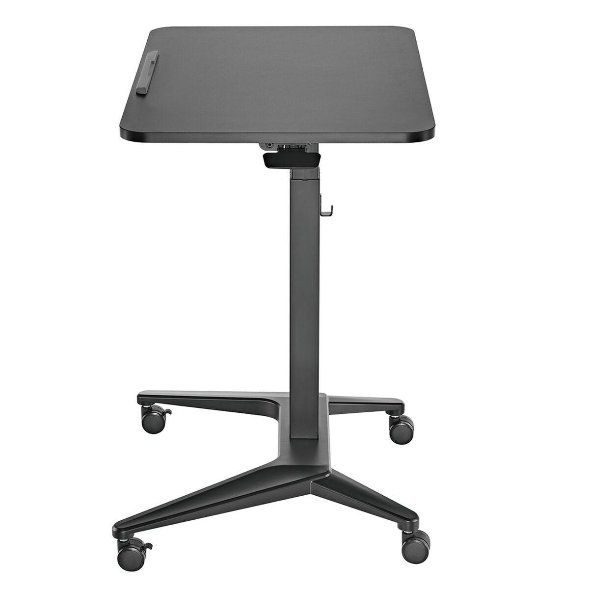 Escritorio MacLean MC-453B Negro Acero 80 x 52 cm