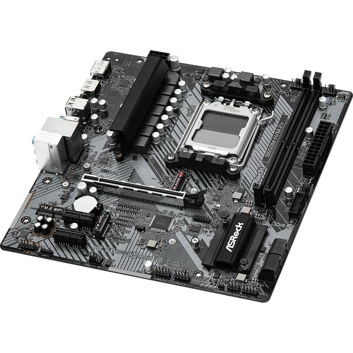 Placa Base ASRock B650M-H/M.2+ AMD AM5 AMD AMD B650