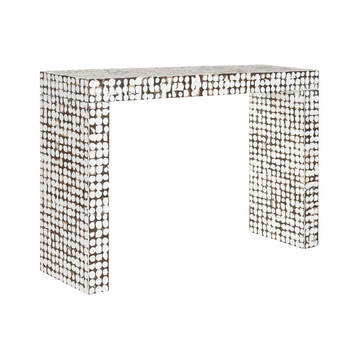 Recibidor Home ESPRIT Blanco 123 X 36 X 81 cm