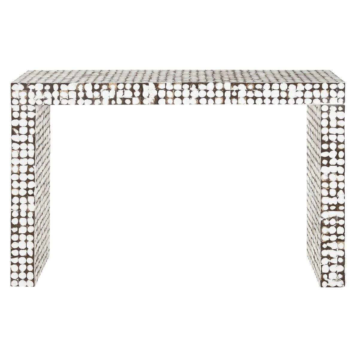 Recibidor Home ESPRIT Blanco 123 X 36 X 81 cm