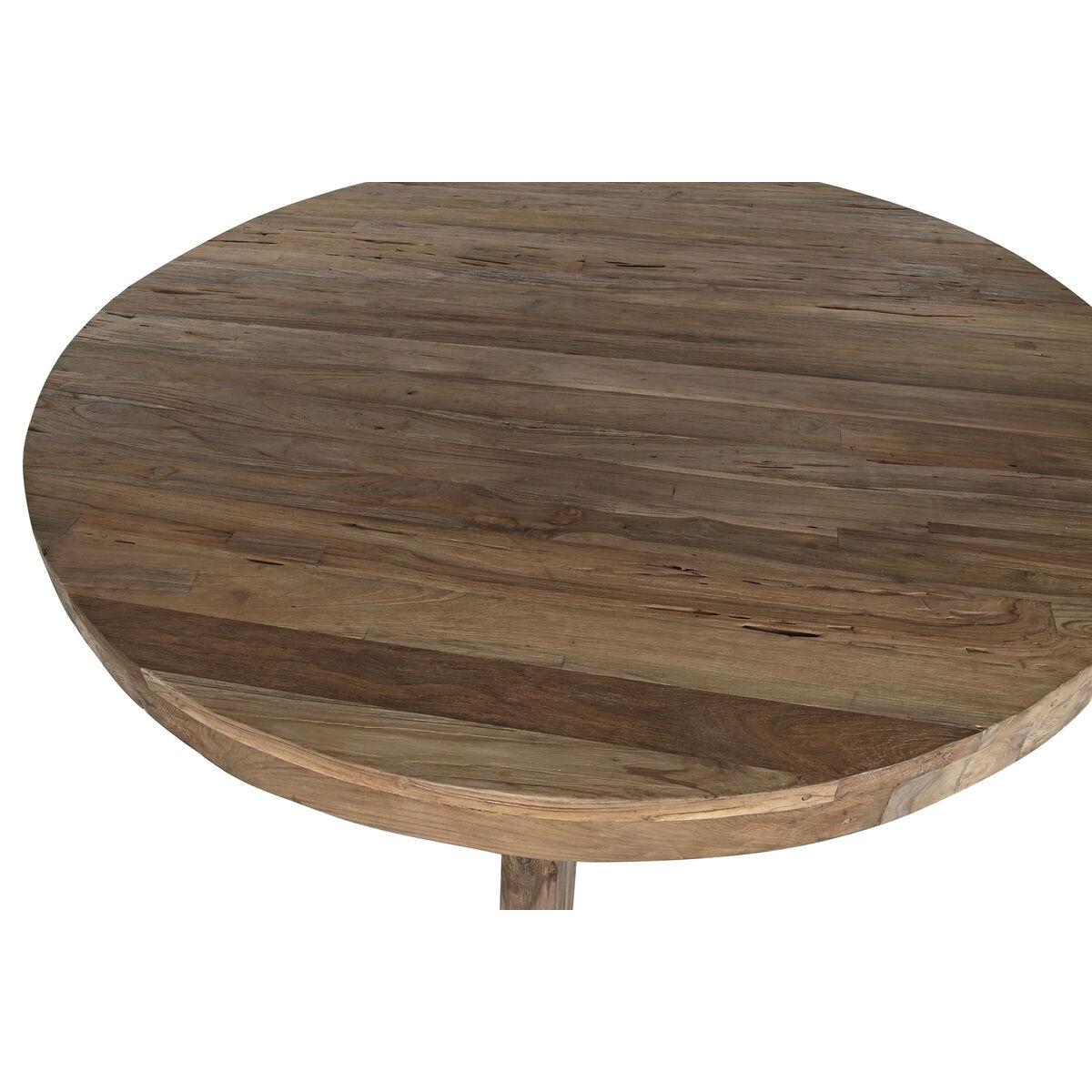 Mesa de Comedor Home ESPRIT madera de teca 160 X 160 X 78 cm