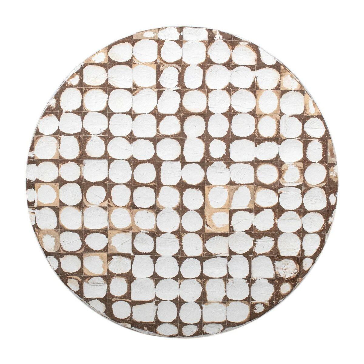 Mesa auxiliar Home ESPRIT Blanco 40 x 40 x 42 cm