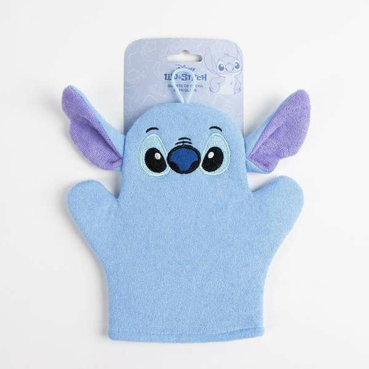 Manopla de Baño Stitch Lila