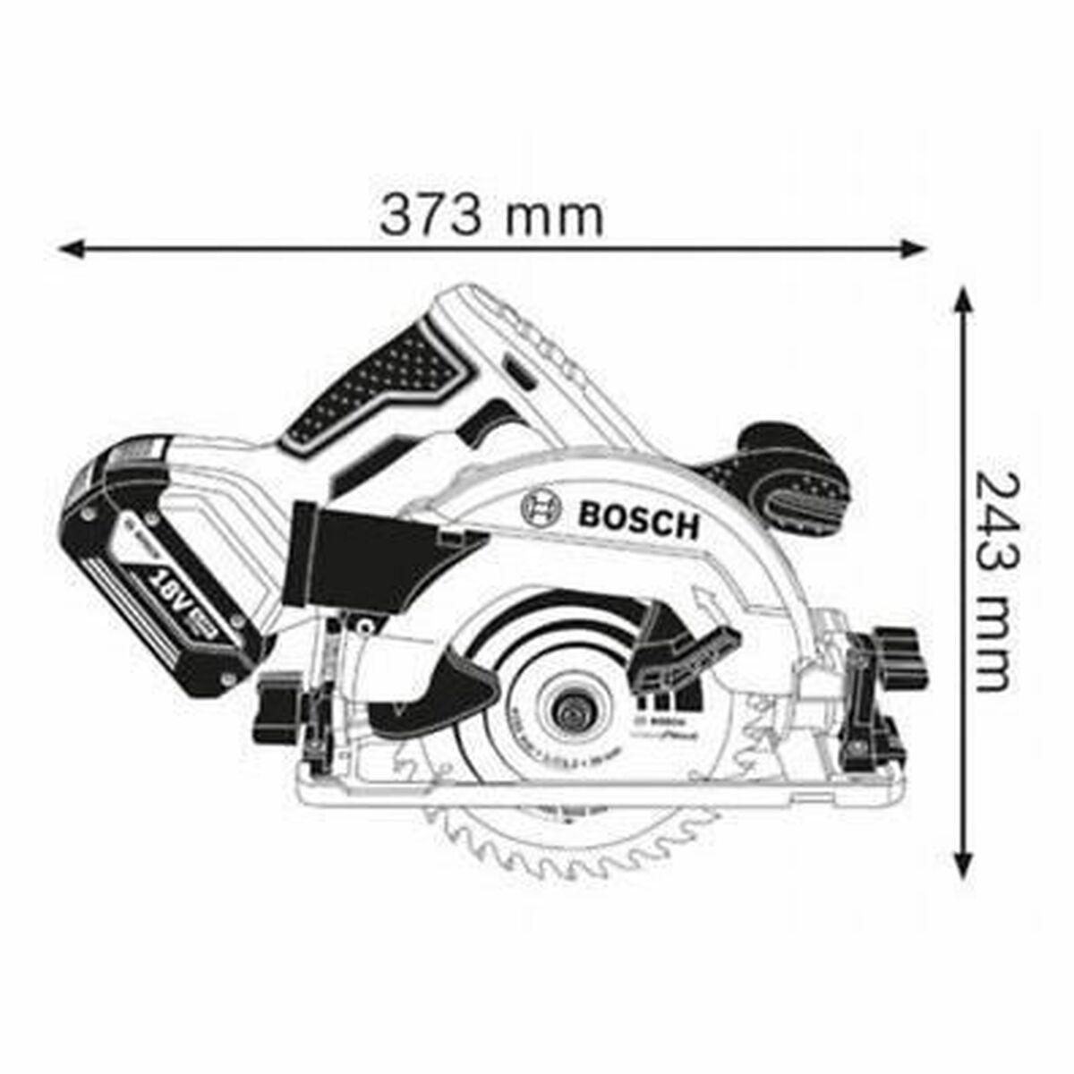 Sierra circular BOSCH GKS 18V-57 G