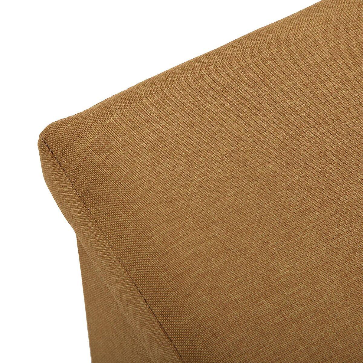Baúl Desmontable Versa Mostaza Madera MDF 38 x 37,5 x 76,5 cm