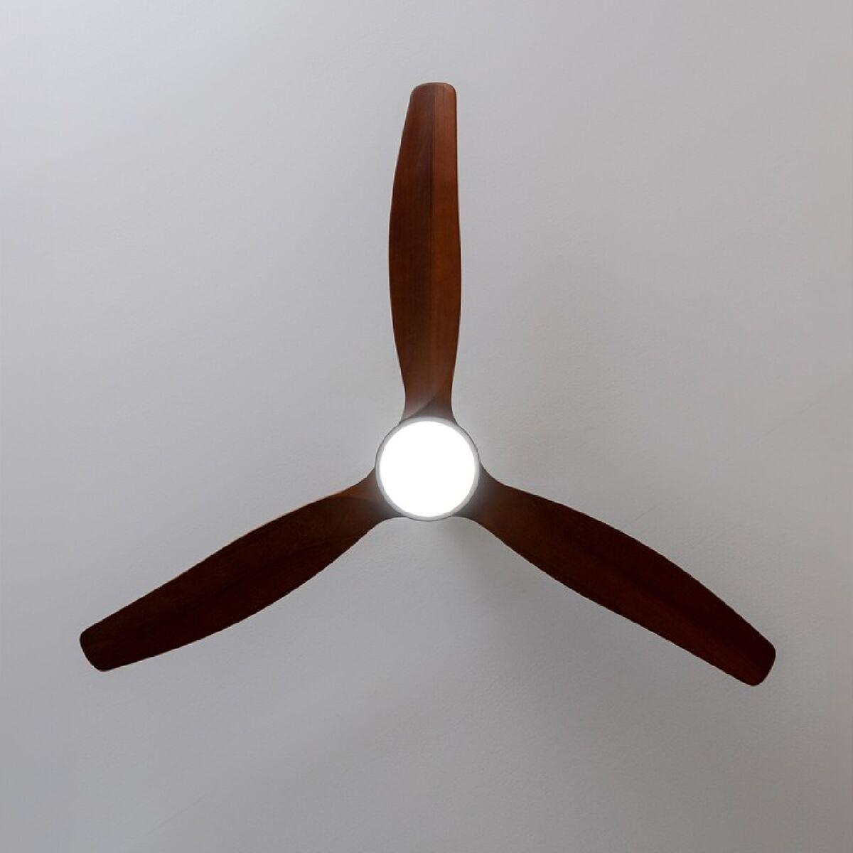 Ventilador de Techo con Luz Cecotec EnergySilence Aero 5275 DarkWood Negro 18 W 40 W Madera