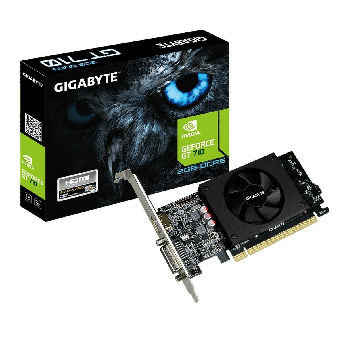 Tarjeta Gráfica Gigabyte GV-N710D5-2GL NVIDIA GeForce GT 710 2 GB GDDR5
