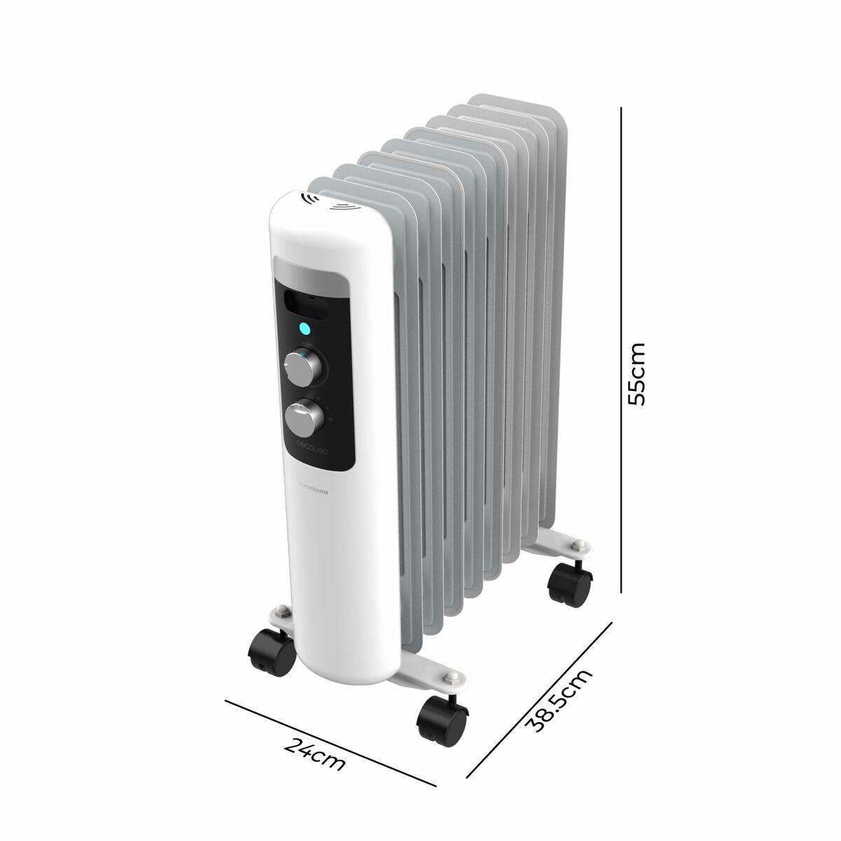 Radiador de Aceite (7 cuerpos) Cecotec ReadyWarm 950 Blanco 2000 W
