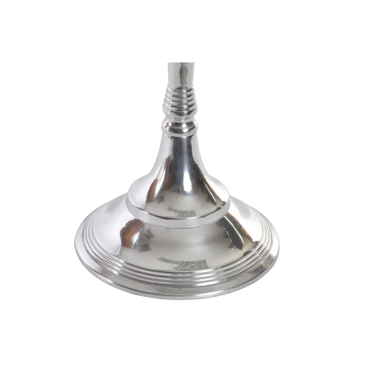 Candelabro Home ESPRIT Plateado Aluminio Cromado 42 x 42 x 70 cm