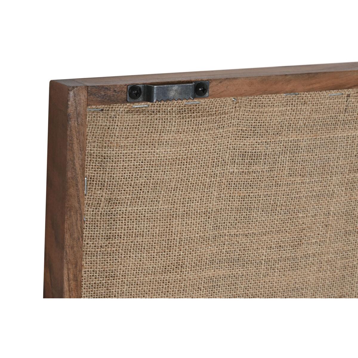 Cuadro Home ESPRIT Marrón Beige Abstracto Indio 75 x 3 x 105 cm (2 Unidades)