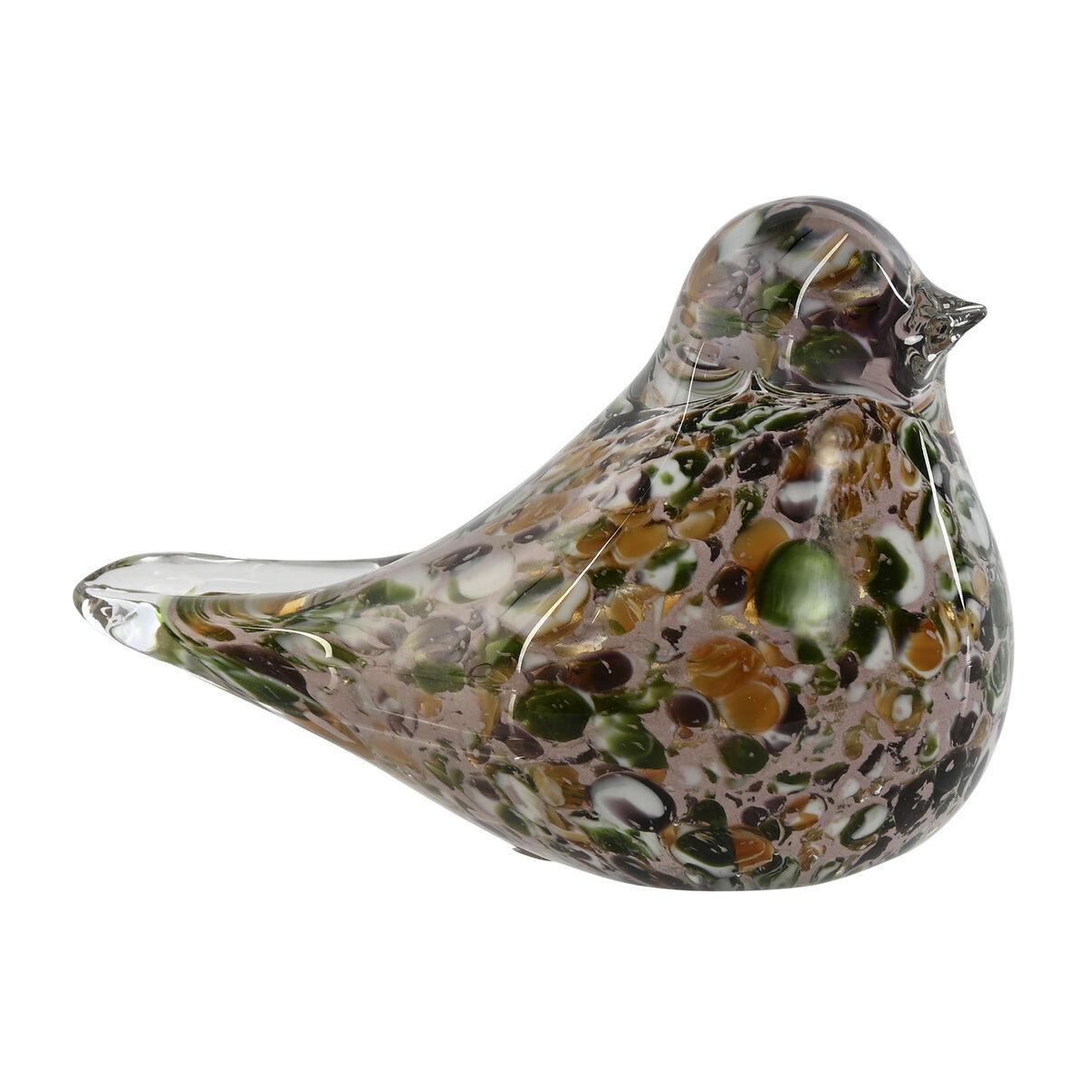 Figura Decorativa Home ESPRIT Multicolor Pájaro 13 x 6,5 x 8,5 cm
