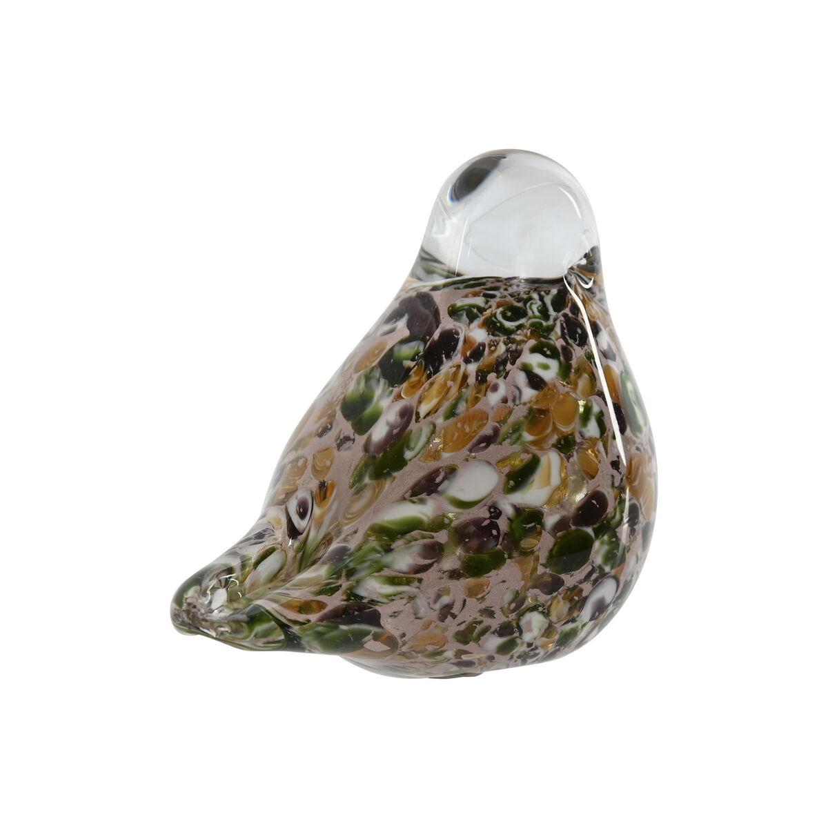 Figura Decorativa Home ESPRIT Multicolor Pájaro 13 x 6,5 x 8,5 cm
