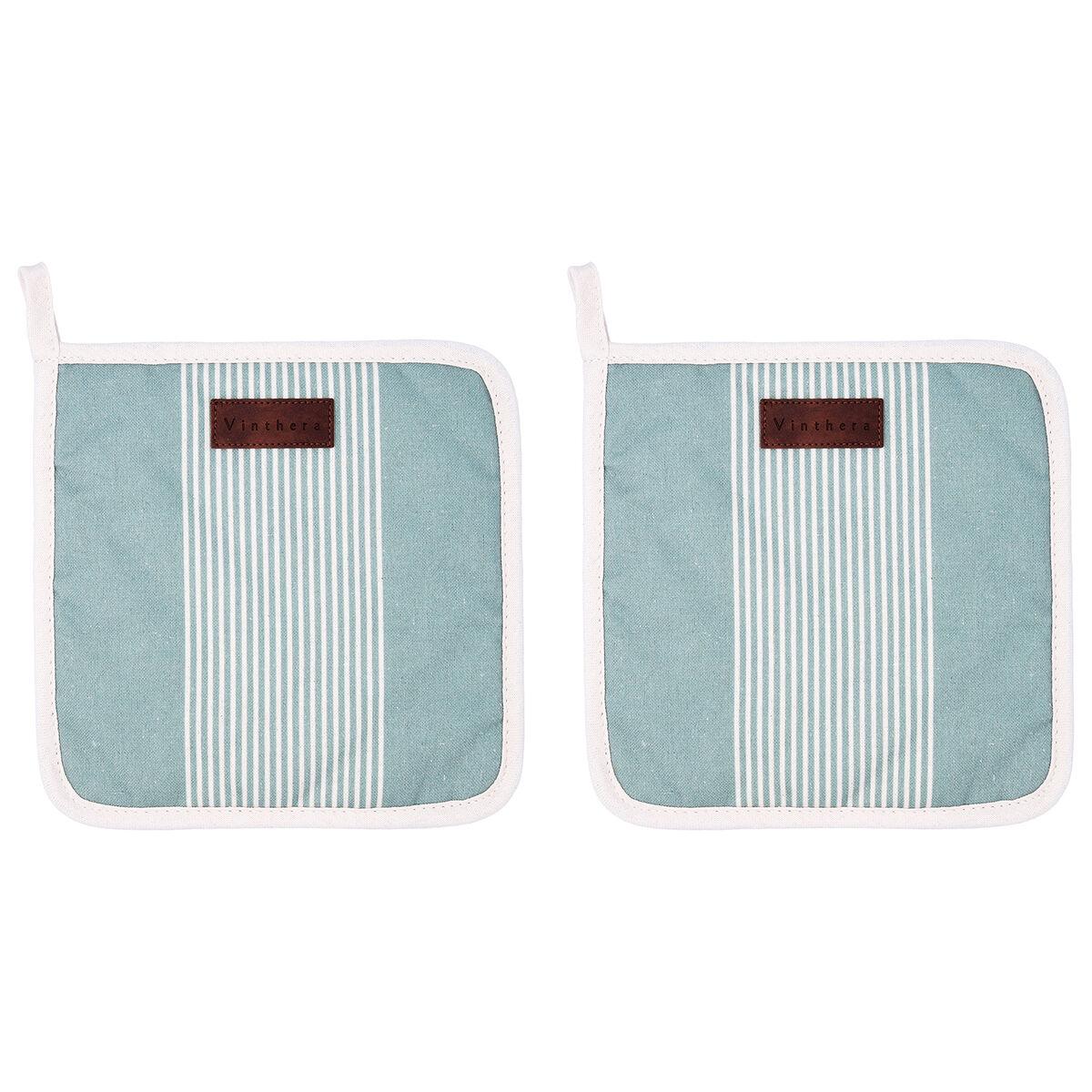 Agarrador para Horno Vinthera Okapi Bicolor 20 x 20 cm (12 Unidades)